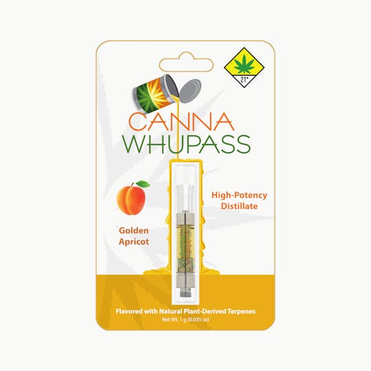 Canna Organix - Golden Apricot | Canna Whupass | Vape Cartridge | 1g - 1