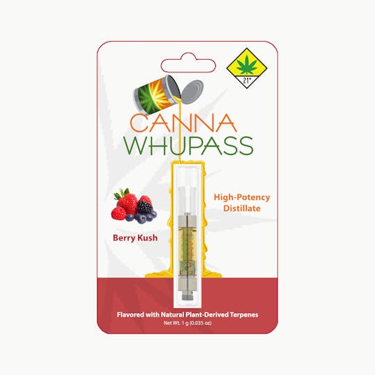 Canna Organix - Berry Kush | Canna Whupass | Vape Cartridge | 1g - 1