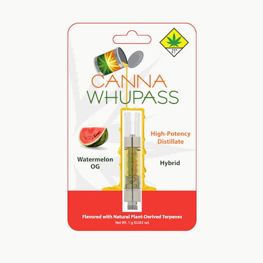 Canna Organix - Watermelon OG | Canna Whupass | Vape Cartridge | 1g - 1