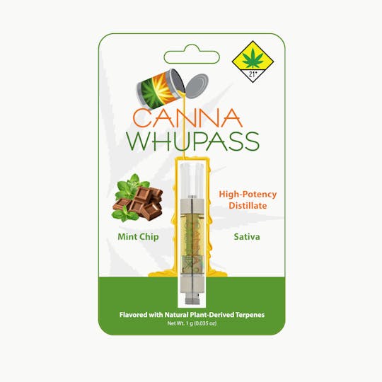 Canna Organix - Mint Chip | Canna Whupass | Vape Cartridge | 1g - 1