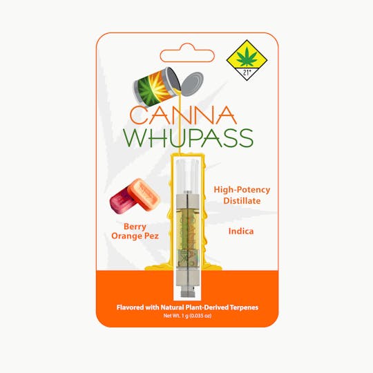 Canna Organix - Berry Orange Pez | Canna Whupass | Vape Cartridge | 1g - 1