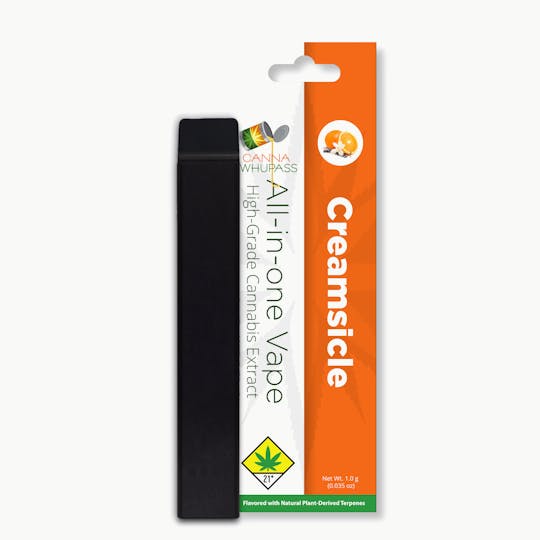 Canna Organix - Creamsicle | Canna Whupass | AIO Vape | 1g - 1