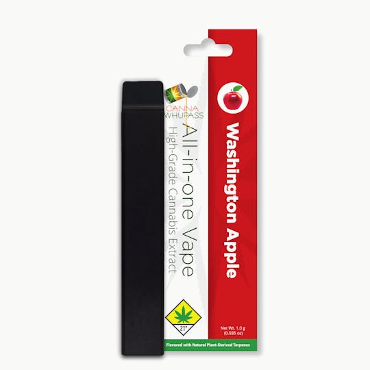 Canna Organix - Washington Apple | Canna Whupass | AIO Vape | 1g - 1