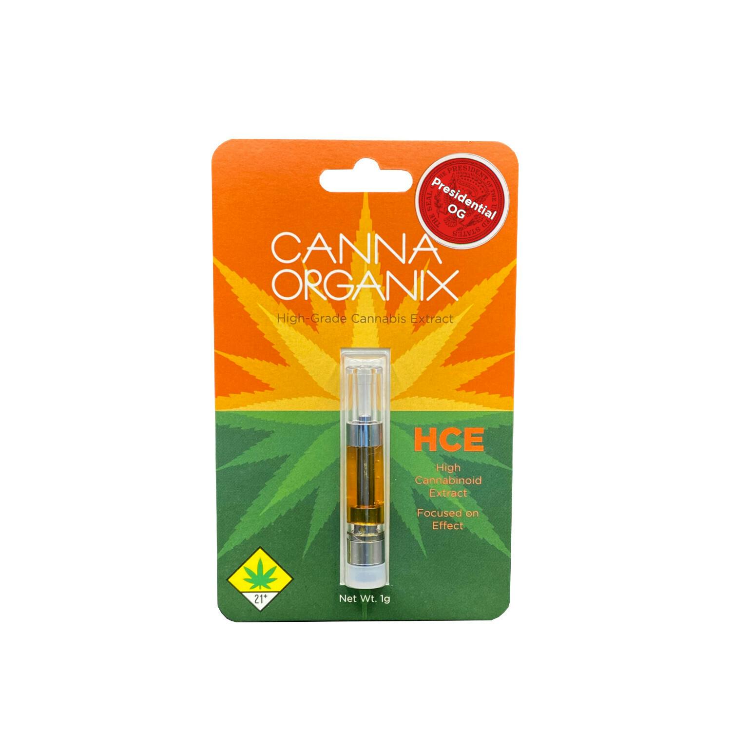 Canna Organix - Presidential OG | HCE Vape Cartridge | 1g - 1