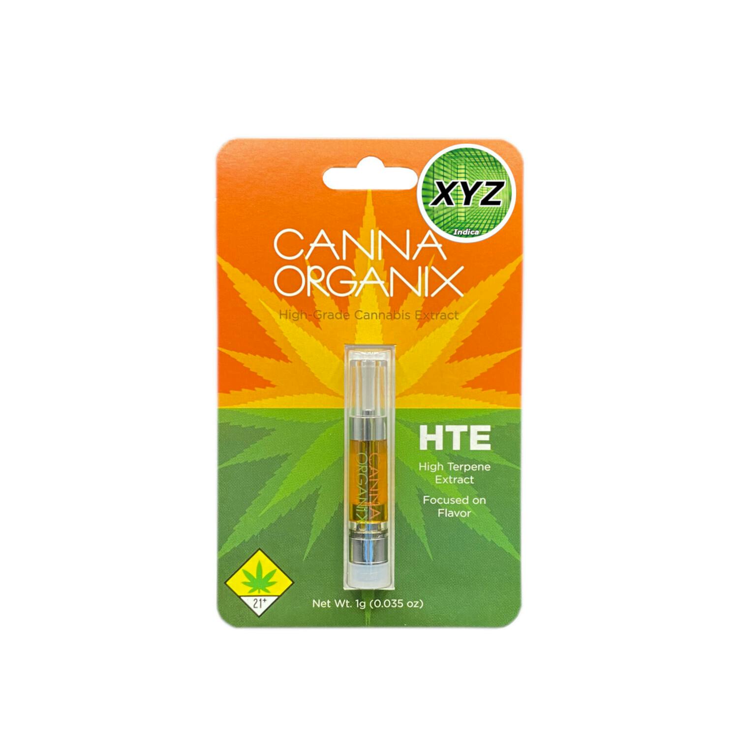 Canna Organix - XYZ | HTE Vape Cartridge | 1g - 1