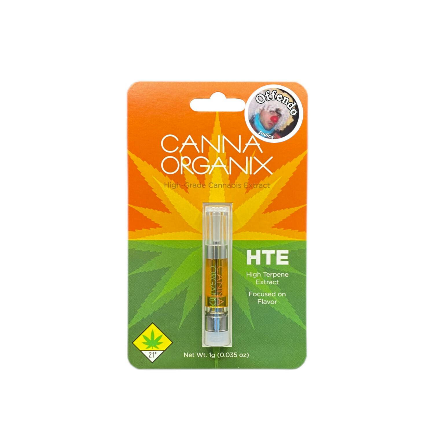 Canna Organix - Offendo | HTE Vape Cartridge | 1g - 1