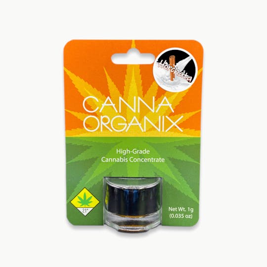 Canna Organix - Horchata | Custard and Terp Crystals | Live Resin Concentrate | 1g - 1