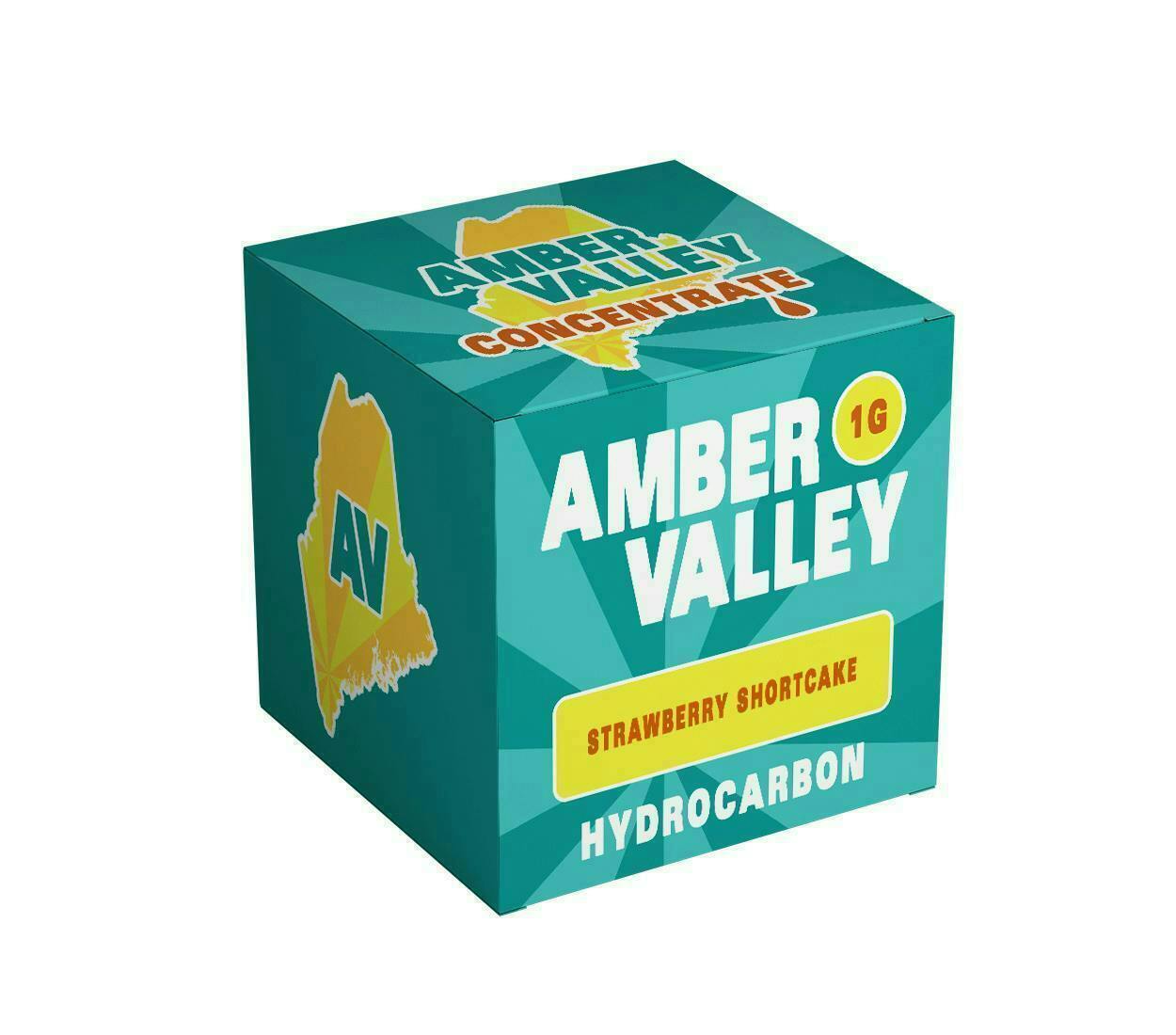 Amber Valley - Amber Valley Sugar 1g - Strawberry Shortcake - 1