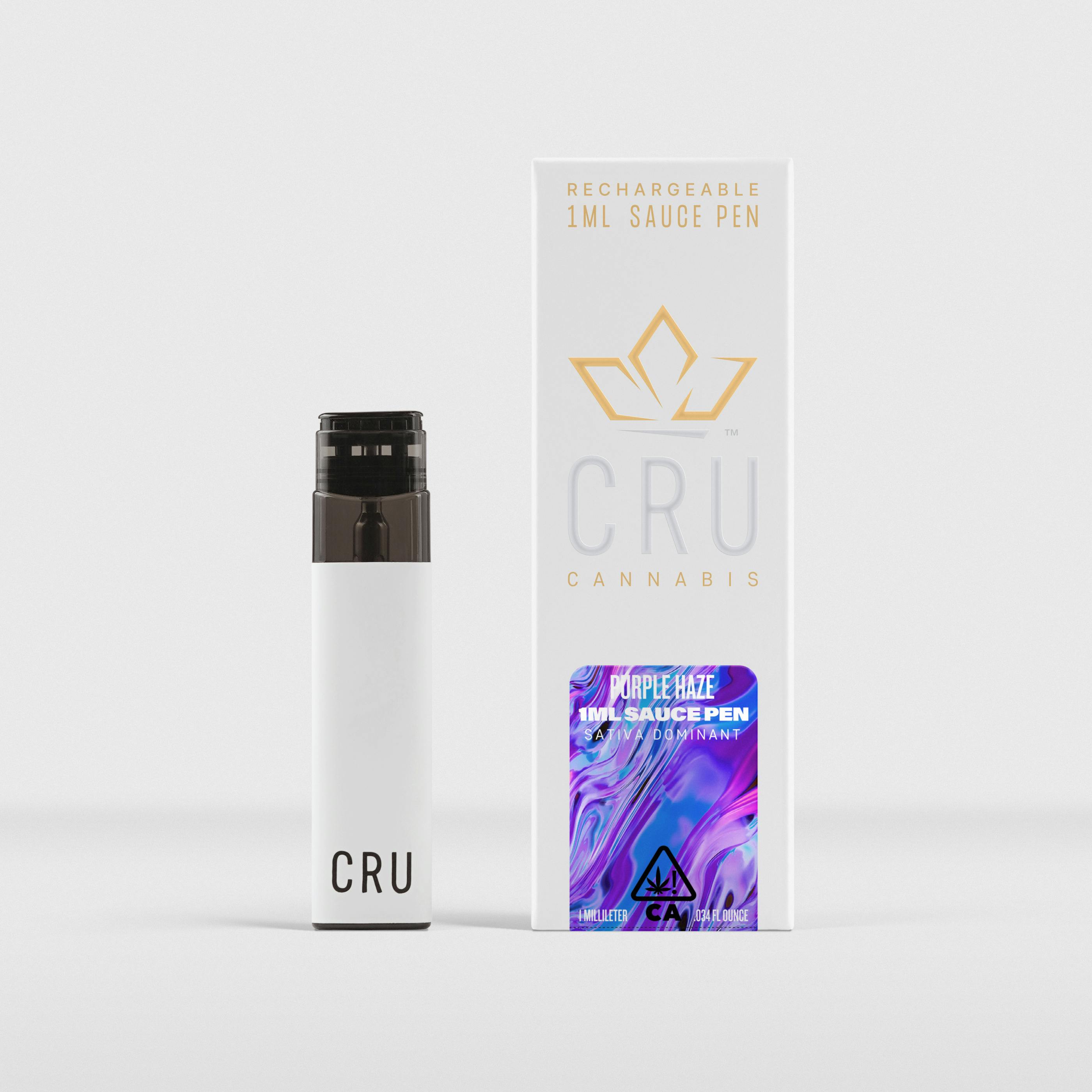 CRU Cannabis - Purple Haze (1ml Sauce Pen) - 1