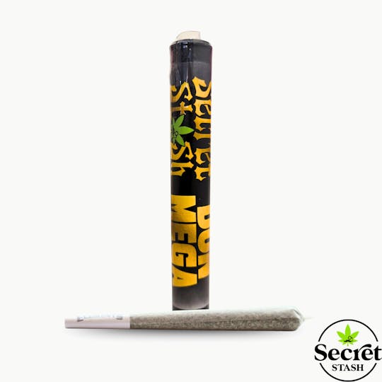 Secret Stash - Secret Stash | Full Bud Pre Roll | Don Mega | 1.2g - 1