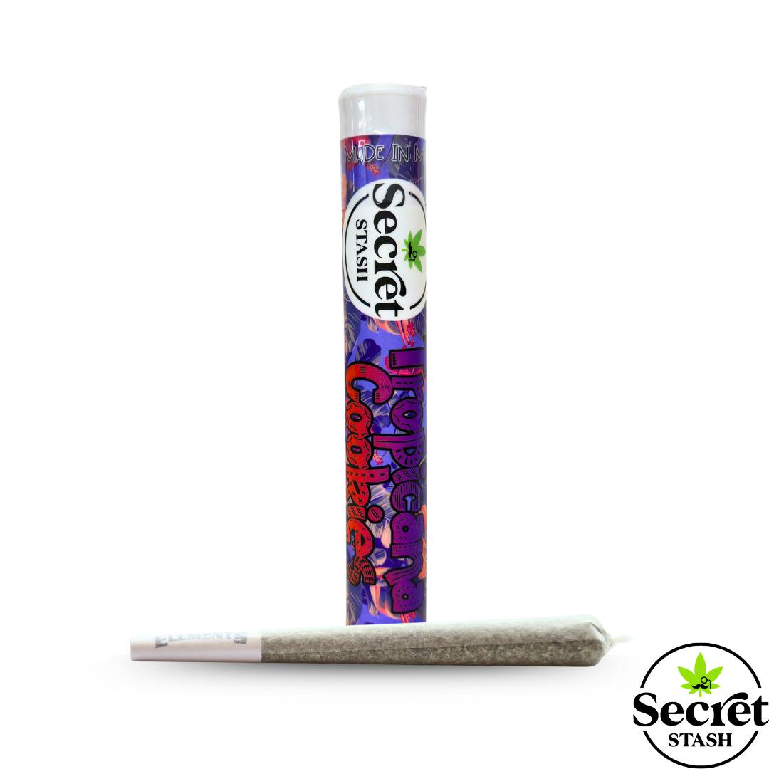 Secret Stash - Secret Stash | Full Bud Pre Roll | Tropicana Cookies | 1.2g - 1