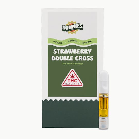 SunMed Growers - Strawberry Double Cross Live Resin Cartridge 0.5g - 1
