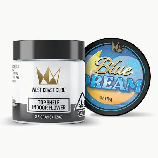 West Coast Cure - Blue Dream - 3.5G Top Shelf Flower - 1