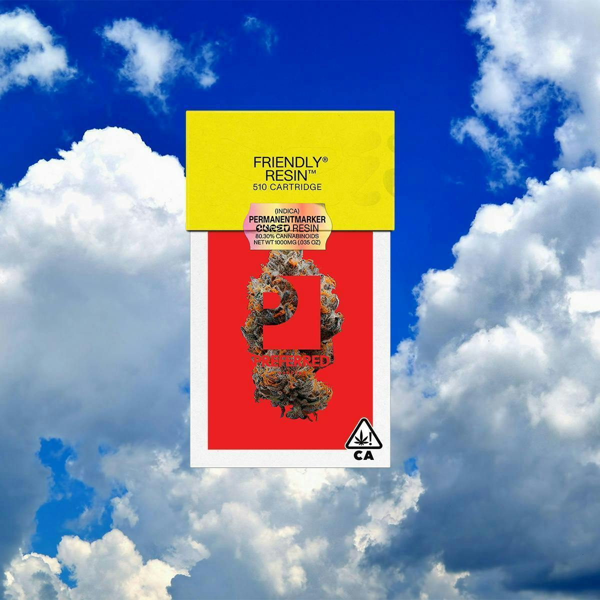 Friendly Brand - Friendly x Preferred | Permanent Marker | Cured Resin Cartridge | 1g - 1