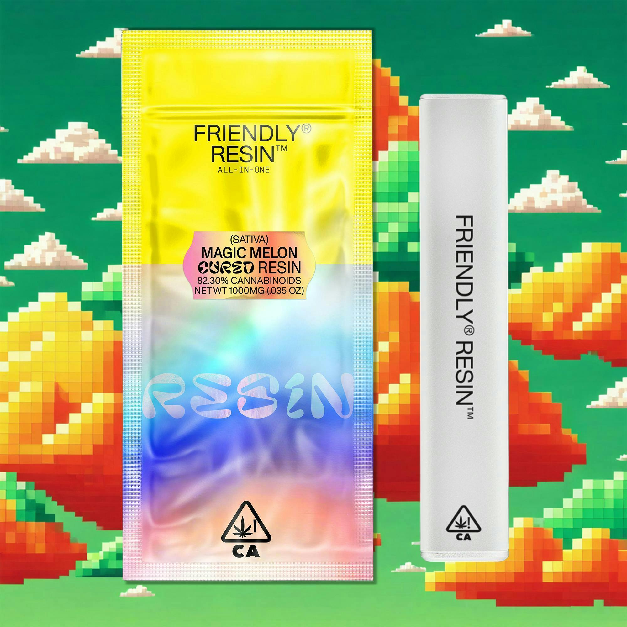 Friendly Brand - Friendly Brand | Magic Melon | Cured Resin AIO | 1g - 1