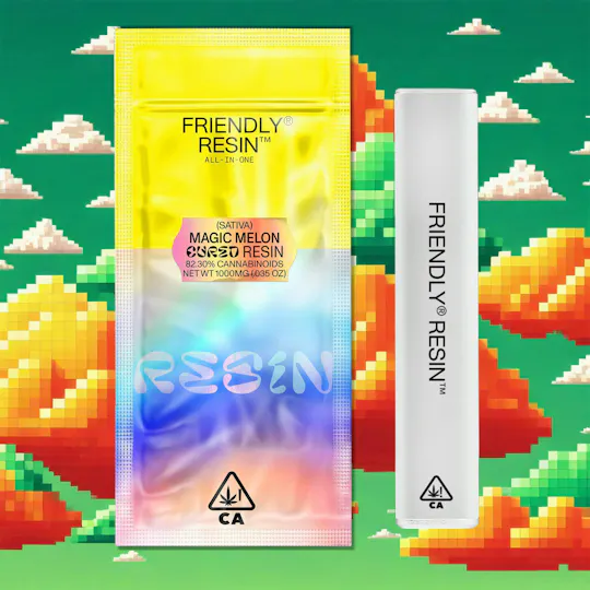Friendly Brand - Friendly Brand | Magic Melon | Cured Resin AIO | 1g - 1