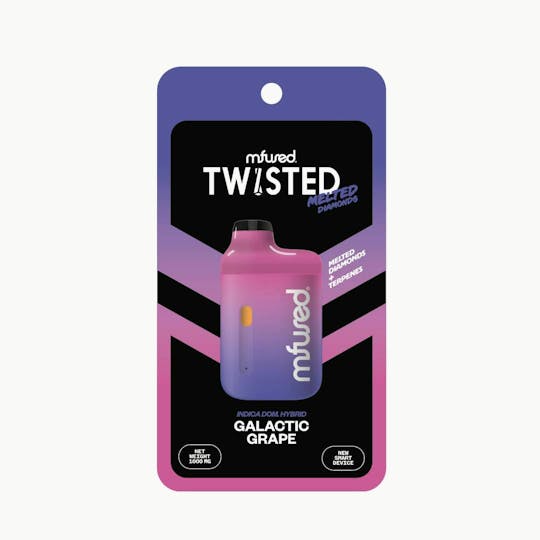 MFused - TWISTED Melted Diamonds Jefé - Galactic Grape - 1
