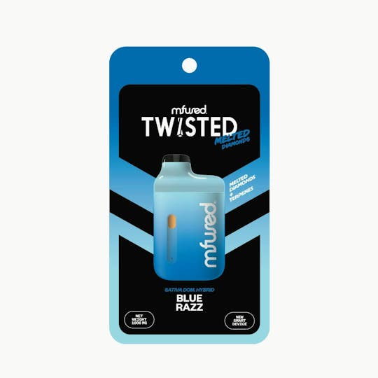MFused - Blue Razz - TWISTED Melted Diamonds Jefe - 1