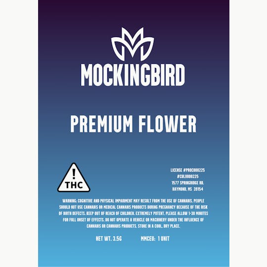 Mockingbird - Mockingbird Premium Flower: Royal Slippers 1/8s bag - 1