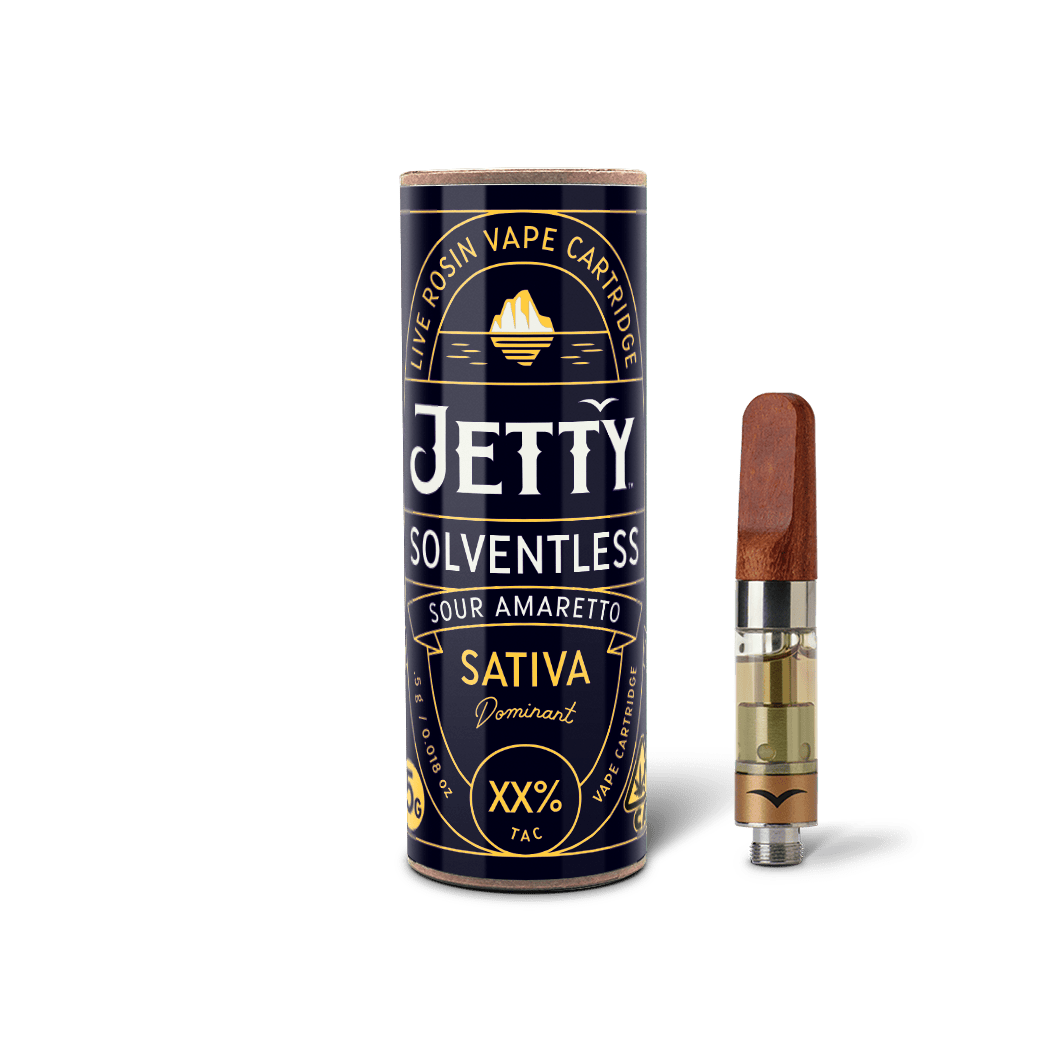 Jetty Extracts - Sour Amaretto | Live Rosin Cartridge | 0.5g - 1