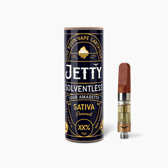 Jetty Extracts - Sour Amaretto | Live Rosin Cartridge | 0.5g - 1