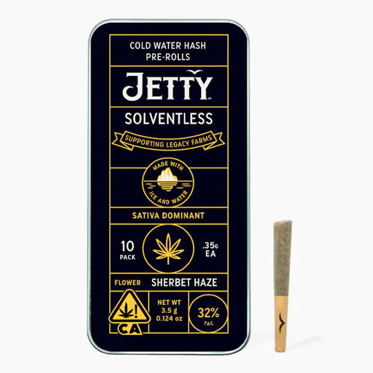 Jetty Extracts - Sherbet Haze | Live Rosin Infused Minis | 0.35g each | 10pk - 1
