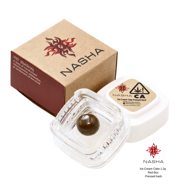 NASHA - Ice Cream Cake 1.2g Red Pressed Hash (Coastal Prairie) - 1