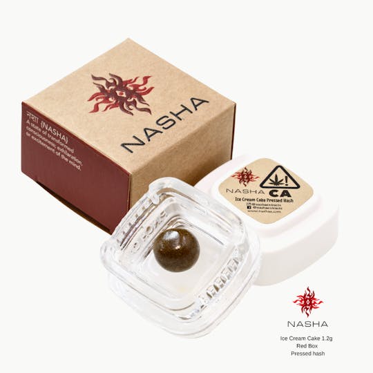 NASHA - Ice Cream Cake 1.2g Red Pressed Hash (Coastal Prairie) - 1