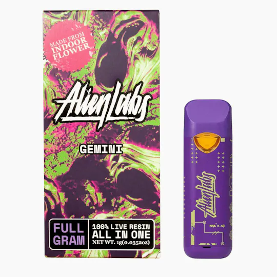 Alien Labs - Gemini | Live Resin Disposable | 1g - 1