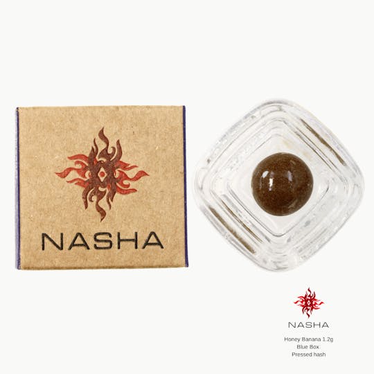NASHA - Honey Banana 1.2g Blue Pressed Hash (East Mill Creek) - 1