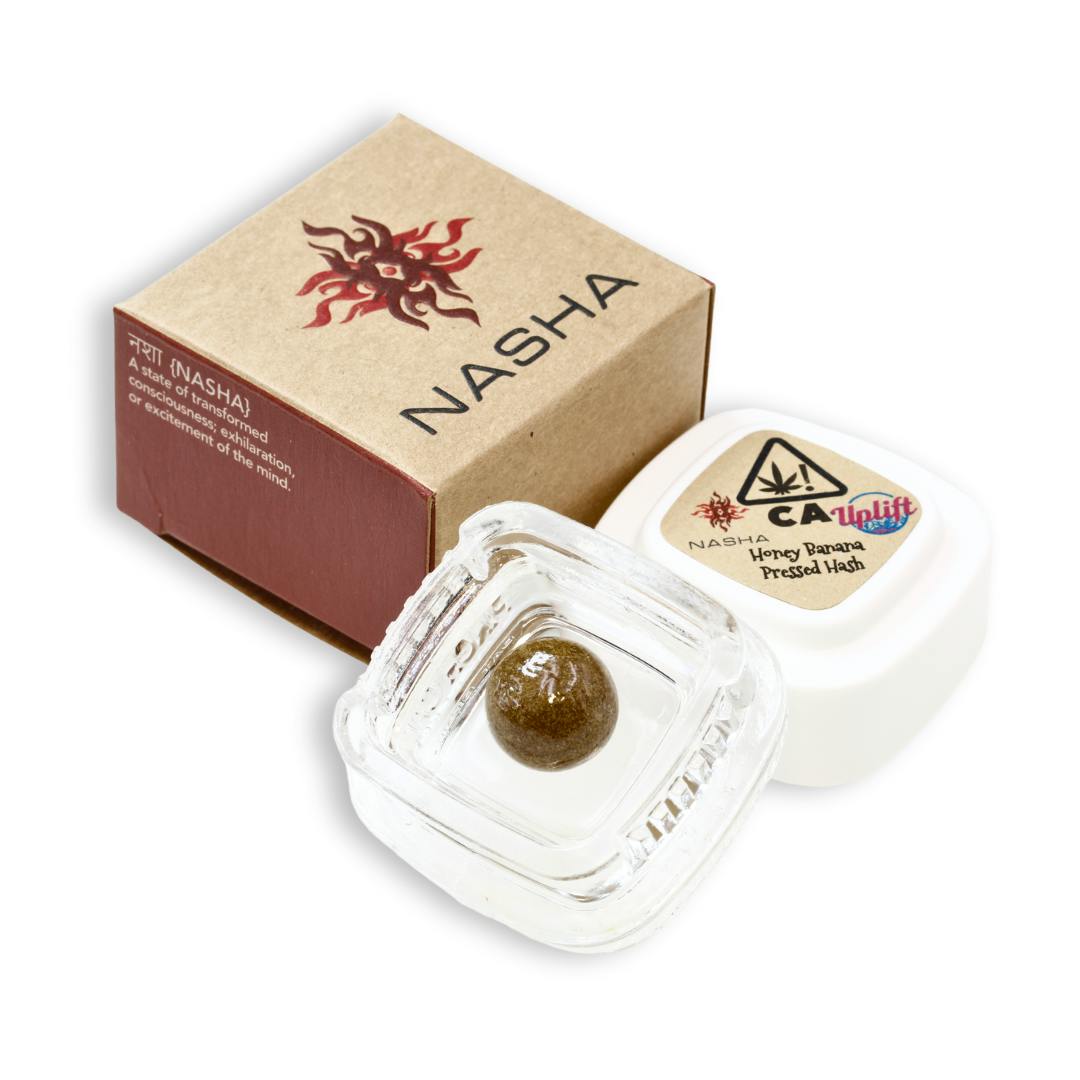 NASHA - Honey Banana 1.2g Red Pressed Hash (East Mill Creek) - 1
