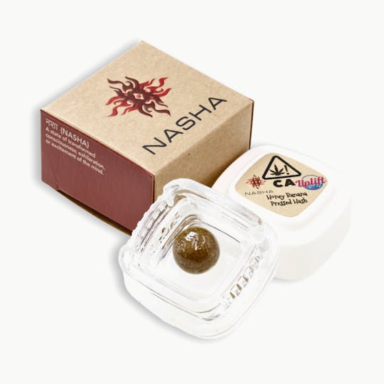 NASHA - Honey Banana 1.2g Red Pressed Hash (East Mill Creek) - 1