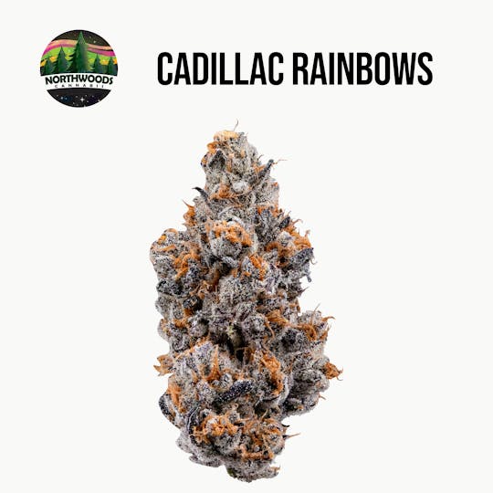 Northwoods Cannabis - Cadillac Rainbows Flower - 1