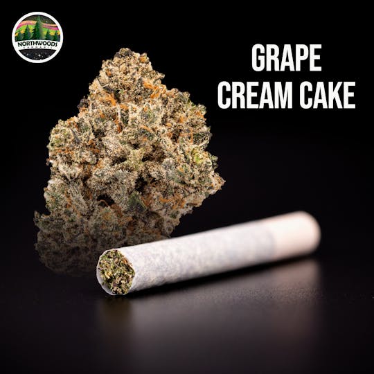 Northwoods Cannabis - Grape Cream Cake Pre-Roll - 1