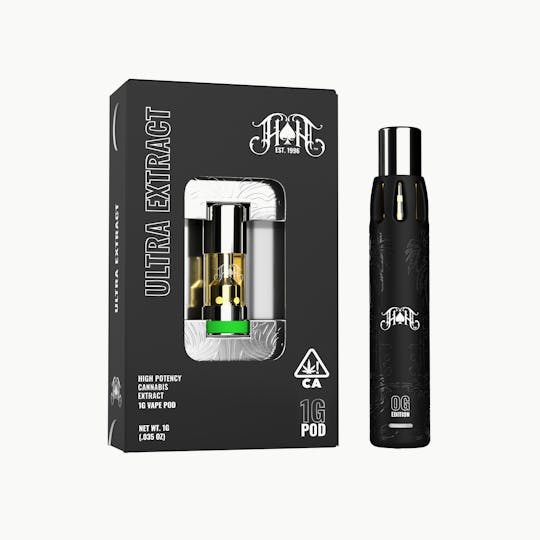 Heavy Hitters - Pineapple Express | Hybrid - Ultra Extract High Potency Oil - 1G Pod - 1