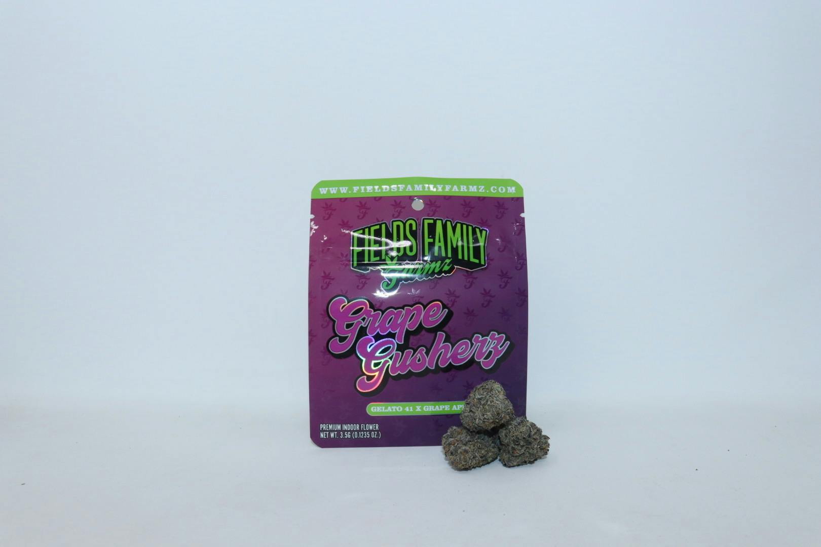 Fields Family Farmz - Grape Gusherz - 3.5g Bag - 1