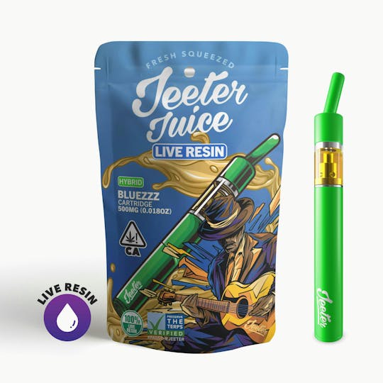 Jeeter - Jeeter Juice Disposable Live Resin Straw - Bluezzz - 1