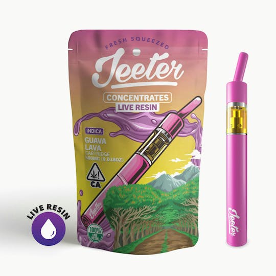 Jeeter - Jeeter Juice Disposable Live Resin Straw - Guava Lava - 1