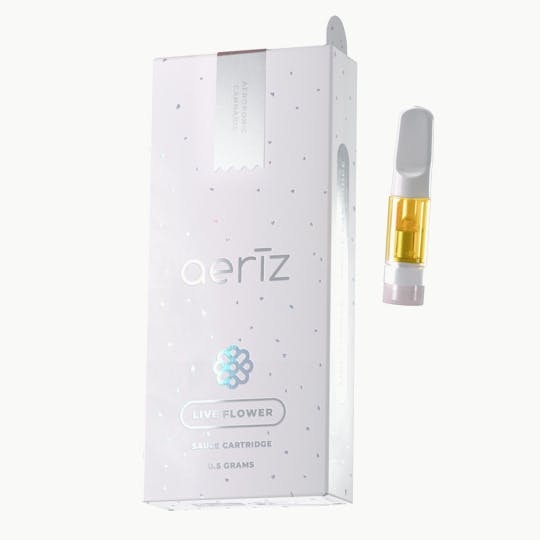 Aeriz - Afghan Kush Live Flower Vape Cartridge 0.5g - 1
