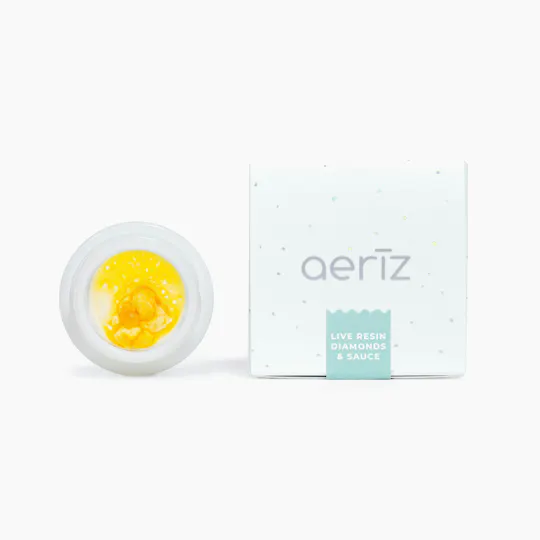 Aeriz - Black Cherry Gelato Live Resin Diamonds and Sauce - 1