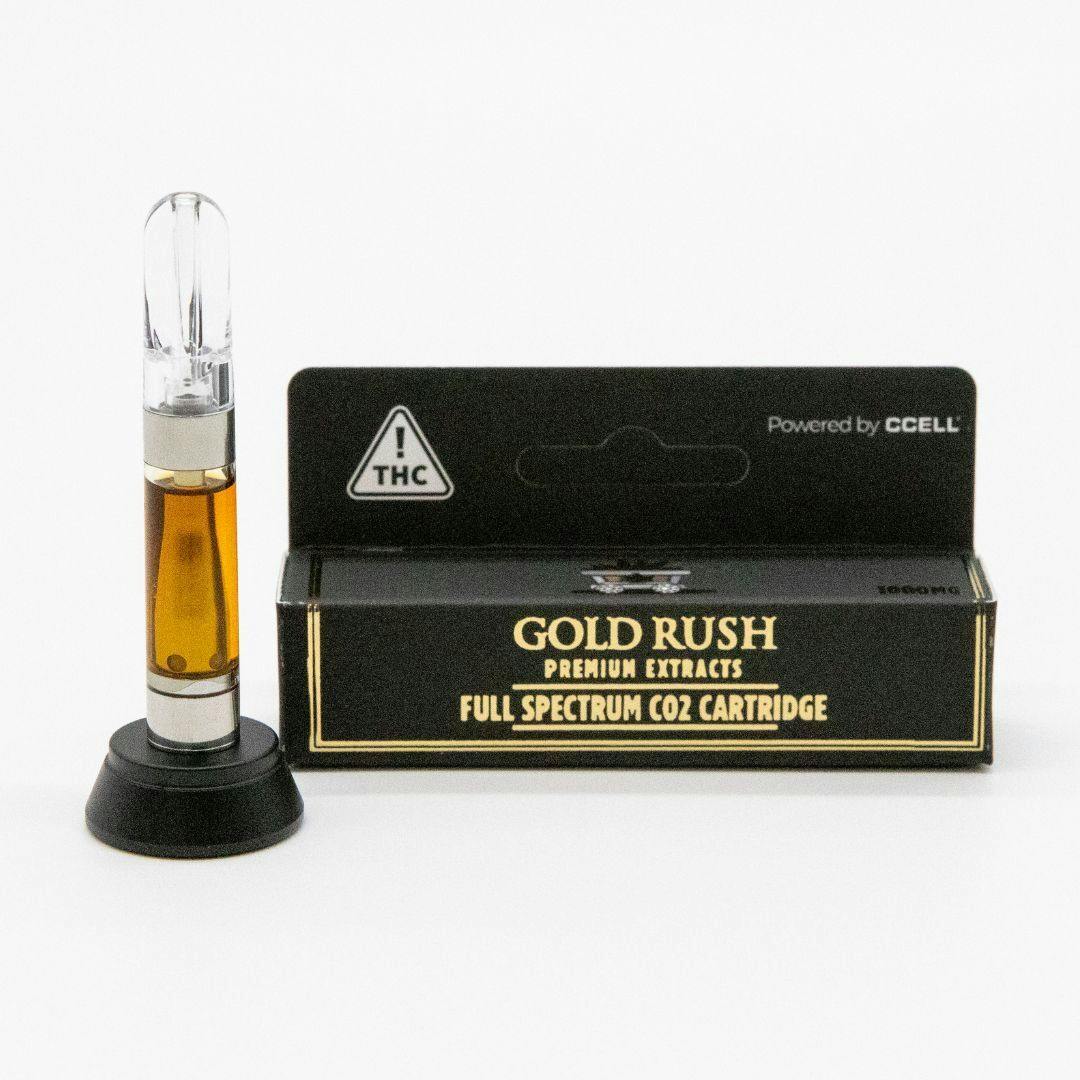 Gold Rush Premium Extracts - Mississippi - Gold Rush Blue Label Full Spectrum Cartridge 1000mg - 1