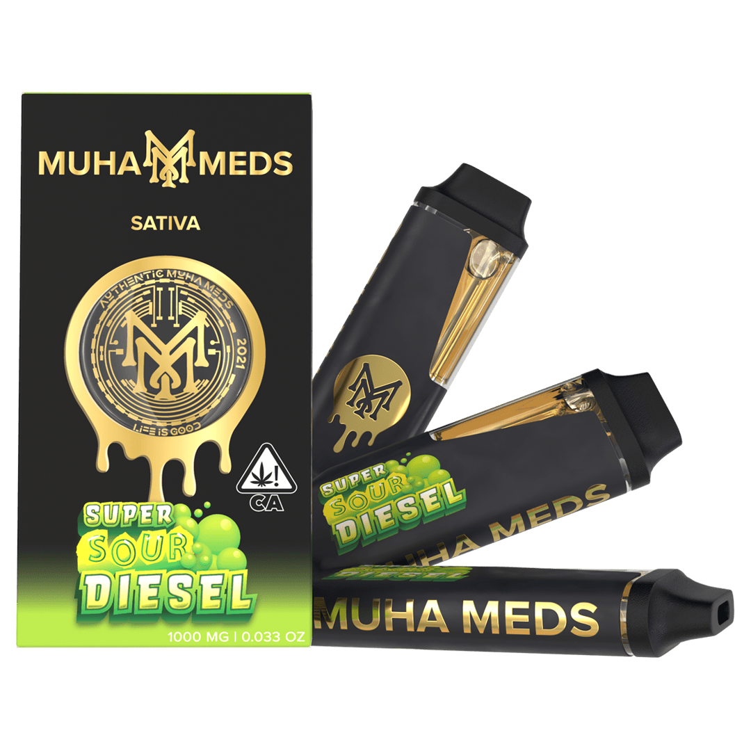 Muha Meds - Muha Meds | Super Sour Diesel | Disposable | 1g - 1