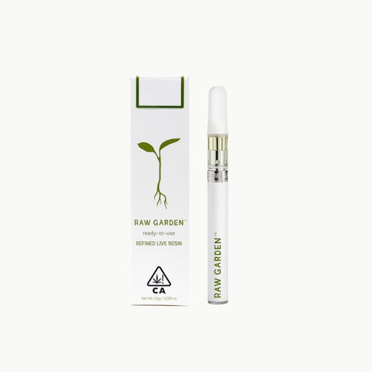 Raw Garden - Banana Daiquiri 0.5G Ready-to-Use Refined Live Resin™ Pen - 1