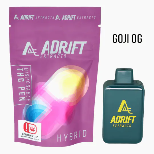 Sunday Extracts - Adrift Extracts - 3g Disposable - Goji OG - 1