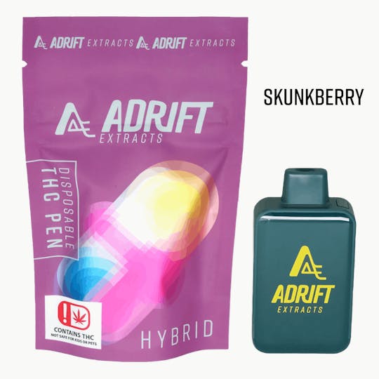 Sunday Extracts - Adrift Extracts - 3g Disposable - Skunkberry - 1