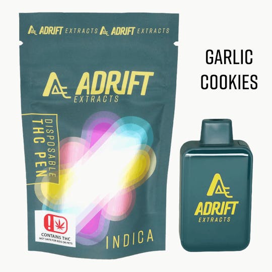 Sunday Extracts - Adrift Extracts - 3g Disposable - Garlic Cookies - 1