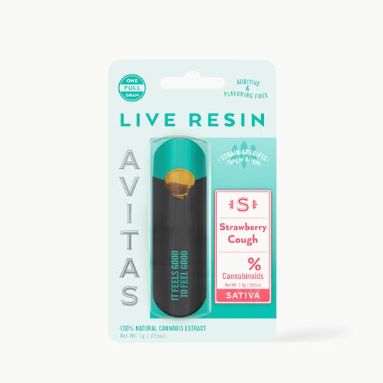 Avitas - Strawberry Cough Live Resin All In One 1g - 1