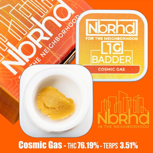 NBRHD - 4g Baller - Cosmic Gas - Badder - 1