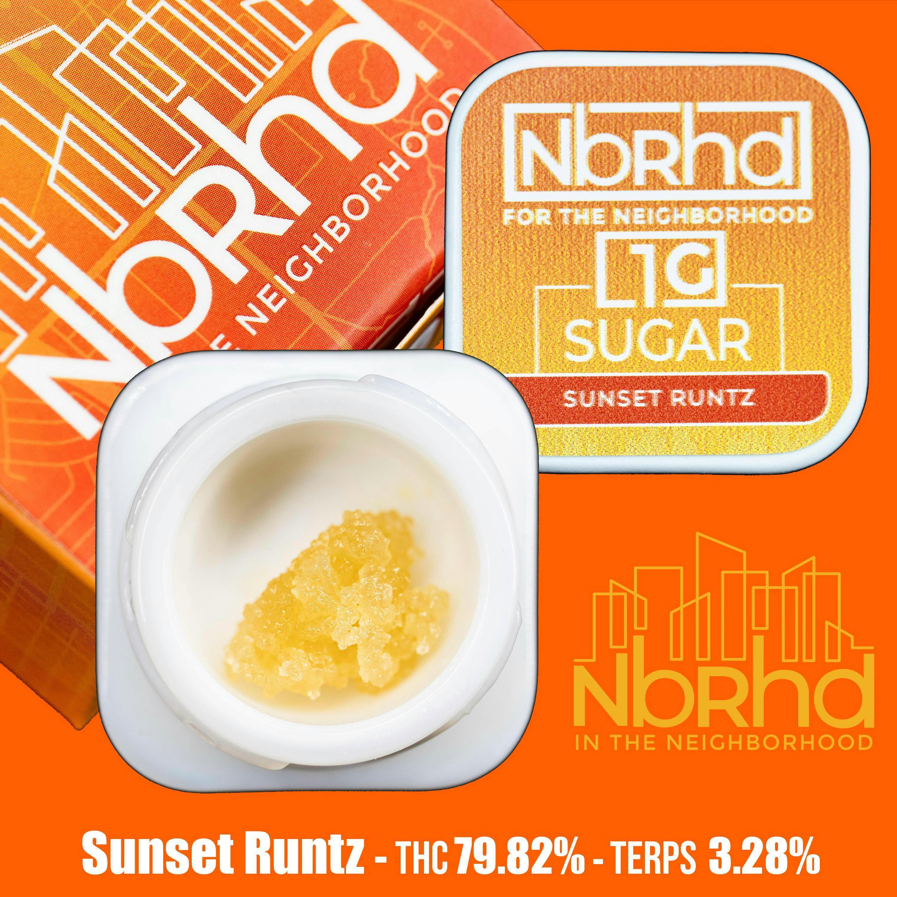 NBRHD - 4g Baller - Sunset Runtz - Sugar - 1