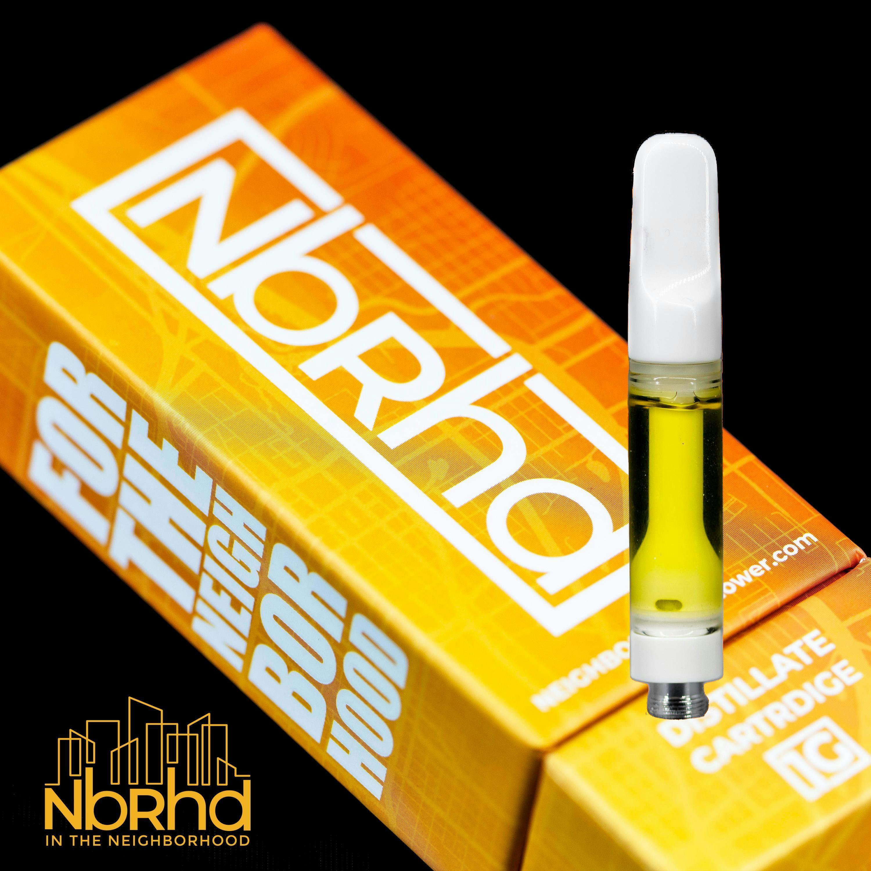 NBRHD - Purple Punch - Indica - 1g 510 Ceramic Distillate Cart - 1